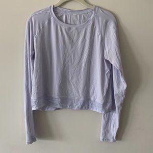 Periwinkle Lululemon Long Sleeve Top